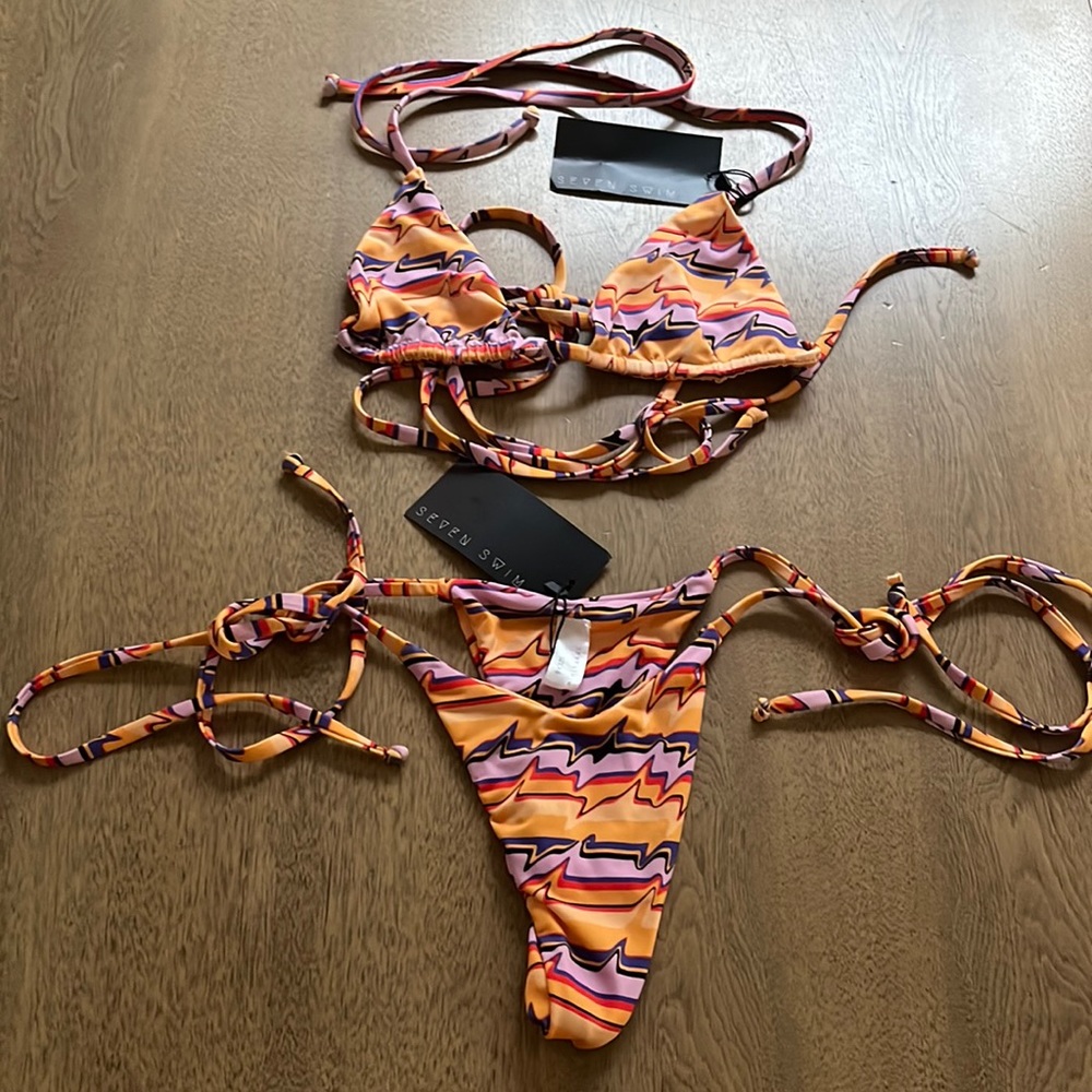 Seven Swim Bikini set. XS
